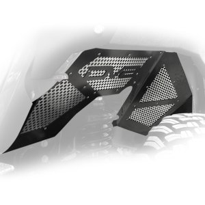 Jeep Wrangler Inner Fender Liners - Front - DV8 Offroad - INFEND-03FB - Black - `18-`22